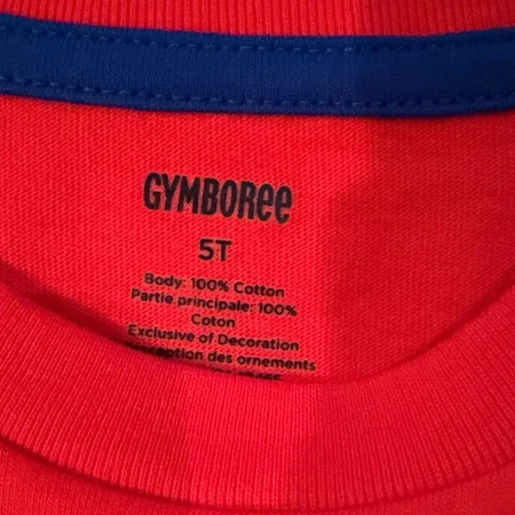 Gymboree Red T-Shirt with Knight and Horse Graphic Sz 5T New With Tag - Picture 3 of 5